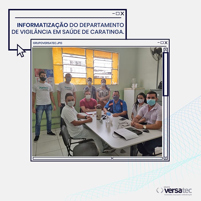 Informatização do departamento vigilância em saúde de Caratinga